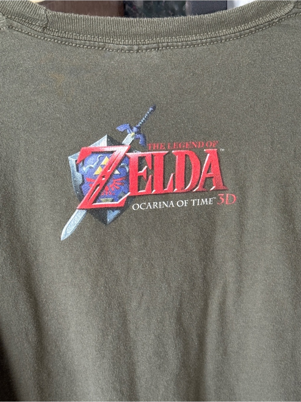 Y2k Nintendo 3DS The Legend of Zelda: Ocarina of Time graphic tee horse tshirt - Picture 7 of 8